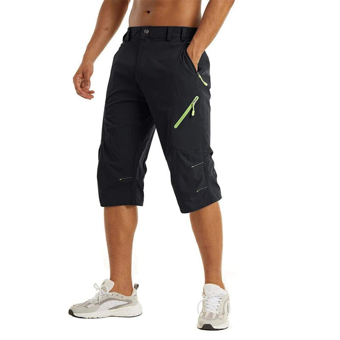 Sneldrogende cargoshorts voor heren – Lichtgewicht outdoor short met ritszakken - Bivakshop
