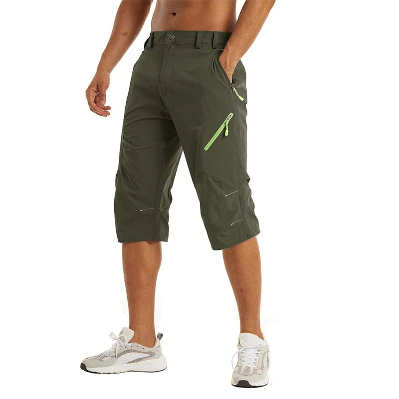 Sneldrogende cargoshorts voor heren – Lichtgewicht outdoor short met ritszakken - Bivakshop