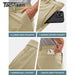Sneldrogende golfshorts voor heren – lichtgewicht & 6 zakken - Bivakshop