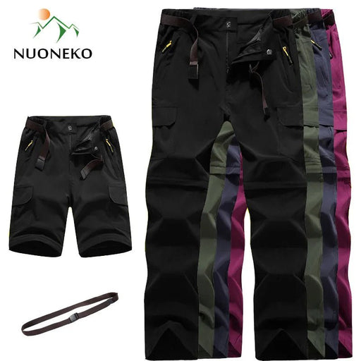 Sneldrogende outdoor broek voor dames en heren - Afritsbaar & waterdicht met vierzijdige stretchstof - Bivakshop