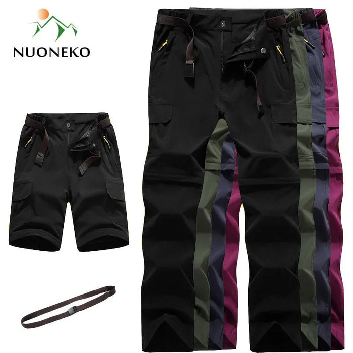 Sneldrogende outdoor broek voor dames en heren - Afritsbaar & waterdicht met vierzijdige stretchstof - Bivakshop