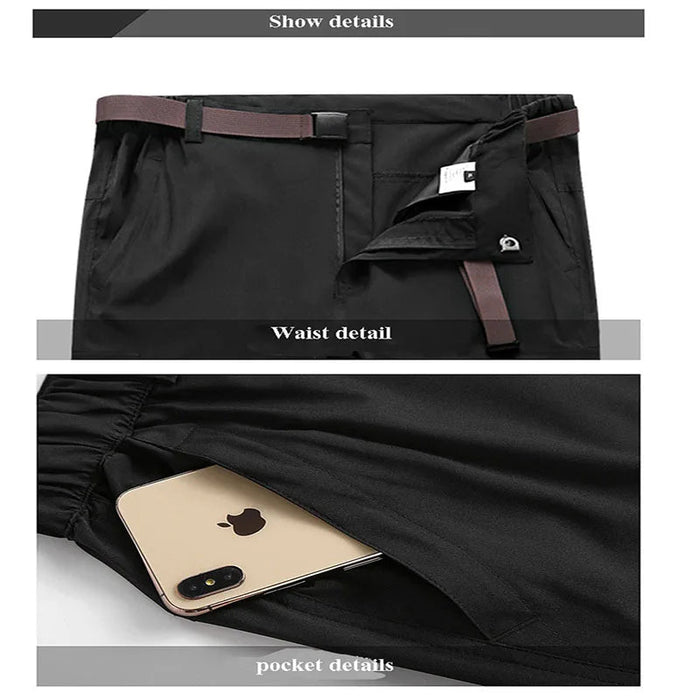 Sneldrogende outdoor broek voor dames en heren - Afritsbaar & waterdicht met vierzijdige stretchstof - Bivakshop