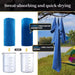 Sneldrogende sporthanddoek – Compact en lichtgewicht voor gym, strand & reizen (40x80cm) - Bivakshop