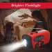 Solar hand crank LED zaklamp met AM/FM radio en 2000mAh powerbank - Bivakshop