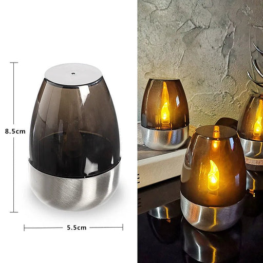 Solar LED kaarslamp – waterdicht – oplaadbaar - Bivakshop