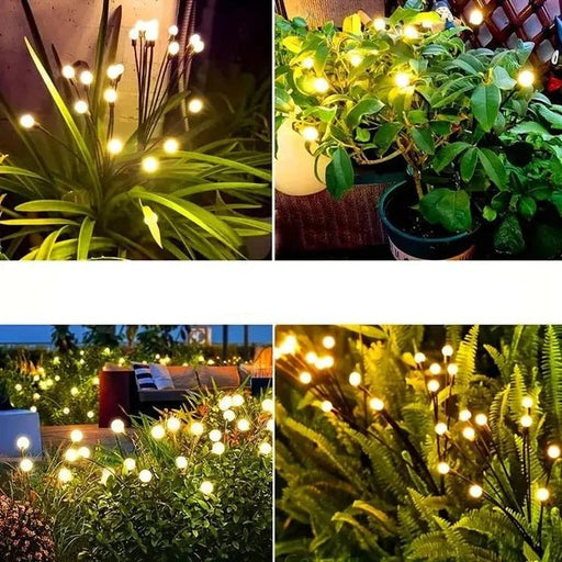 Solar tuinlamp – LED vuurvlieg – Windgedreven grondlamp - Bivakshop