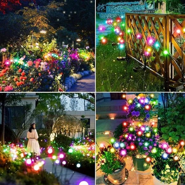 Solar tuinlamp – LED vuurvlieg – Windgedreven grondlamp - Bivakshop