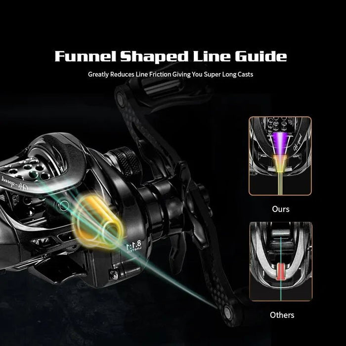 SOLOKING BMC100 molen BFS reel - Snelle visserij met clicker geluid - Bivakshop