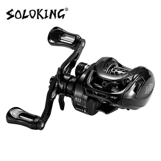 SOLOKING BMC100 molen BFS reel - Snelle visserij met clicker geluid - Bivakshop