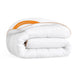 SONGMICS HOME microvezel bedsprei - 100% microvezel vulling - 300 GSM deken met 8 lussen - Bivakshop