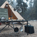 Soomloom Outdoor IGT Tafel Accessoires – Draagbaar & uitbreidbaar tafelframe – RVS camping lichtstandaard - Bivakshop