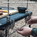 Soomloom Outdoor IGT Tafel Accessoires – Draagbaar & uitbreidbaar tafelframe – RVS camping lichtstandaard - Bivakshop