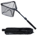 Sougayilang 65 - 112cm Folding Fishing Brail Net Telescopic Fishing Landing Net Scoop Net - Bivakshop