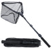 Sougayilang 65 - 112cm Folding Fishing Brail Net Telescopic Fishing Landing Net Scoop Net - Bivakshop