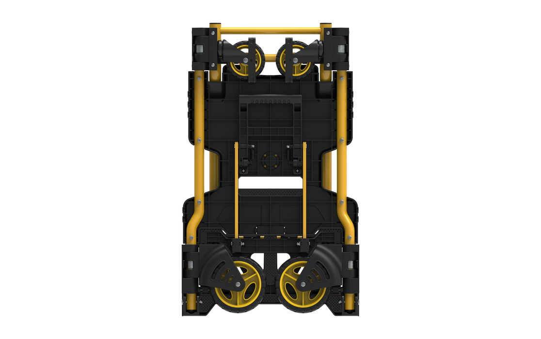 Stanley - 2 - in - 1 Hand Platform Truck – 137 kg – Steekwagen & Platformwagen – Robuust - Bivakshop