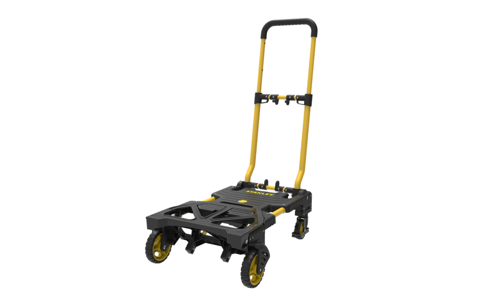 Stanley - 2 - in - 1 Hand Platform Truck – 137 kg – Steekwagen & Platformwagen – Robuust - Bivakshop