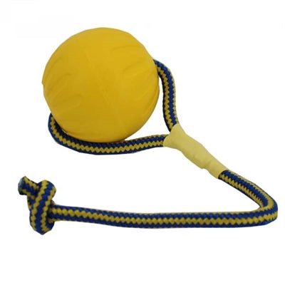 Starmark – Swing 'n Fling DuraFoam Fetch Ball – Maat M of L - Bivakshop