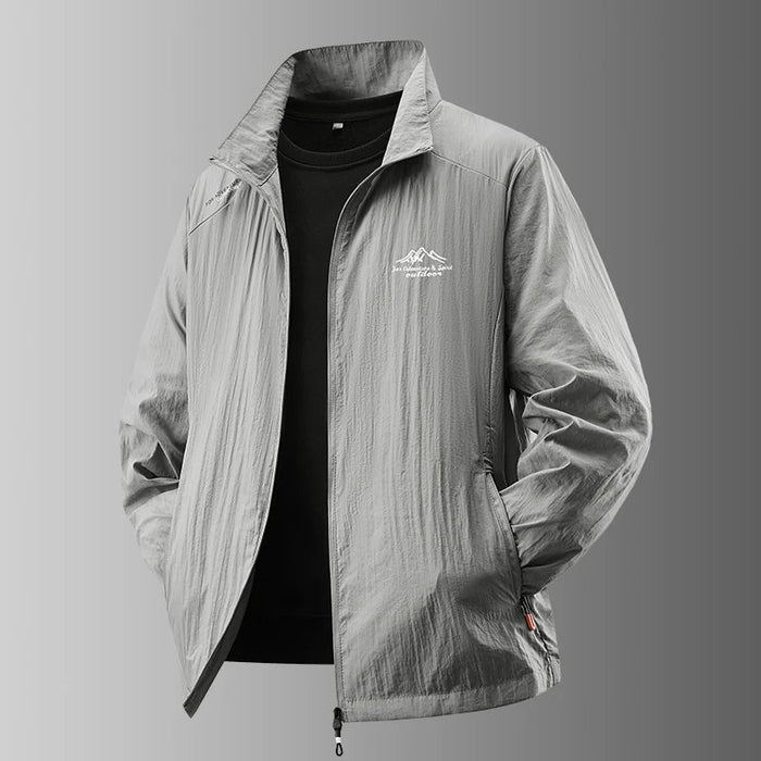 Summer Men's Sun Protection Casual Breathable Sports Windproof Water Resistant Ultrathin Jacket Outdoor Fishing Skin Clothing - Bivakshop