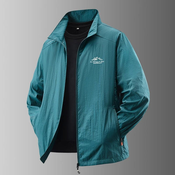Summer Men's Sun Protection Casual Breathable Sports Windproof Water Resistant Ultrathin Jacket Outdoor Fishing Skin Clothing - Bivakshop
