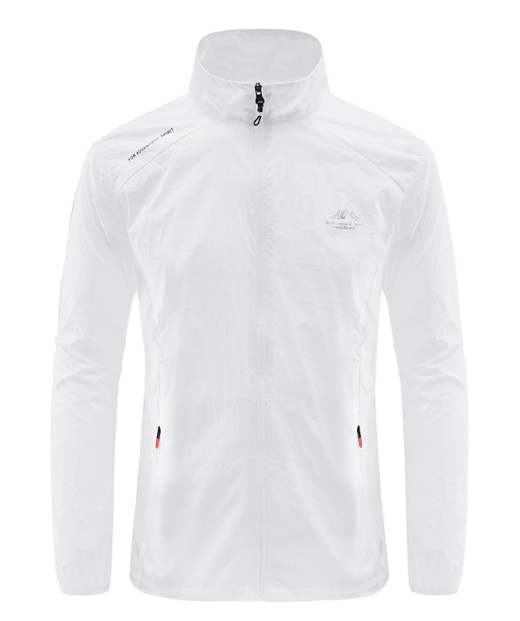 Summer Men's Sun Protection Casual Breathable Sports Windproof Water Resistant Ultrathin Jacket Outdoor Fishing Skin Clothing - Bivakshop