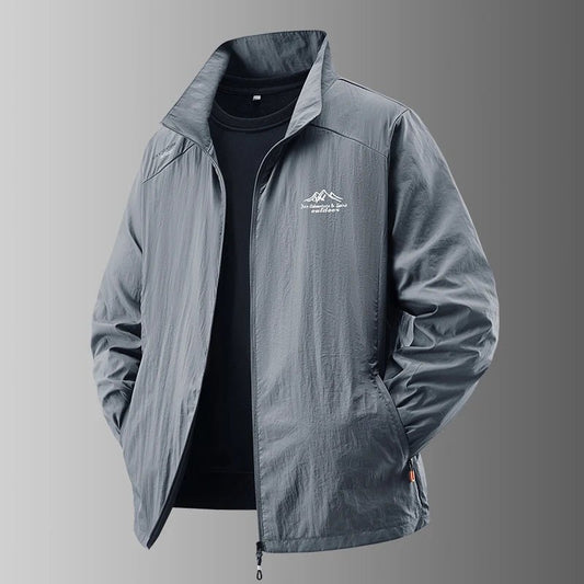 Summer Men's Sun Protection Casual Breathable Sports Windproof Water Resistant Ultrathin Jacket Outdoor Fishing Skin Clothing - Bivakshop