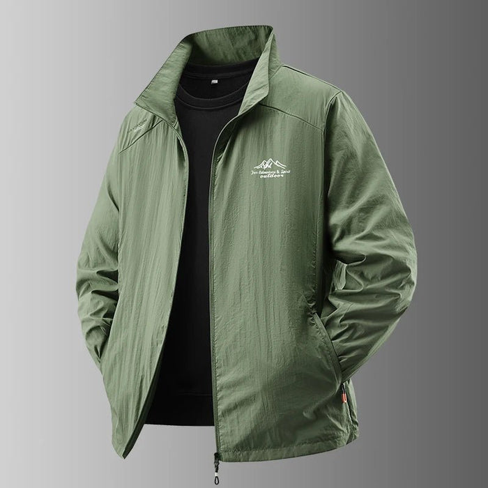 Summer Men's Sun Protection Casual Breathable Sports Windproof Water Resistant Ultrathin Jacket Outdoor Fishing Skin Clothing - Bivakshop