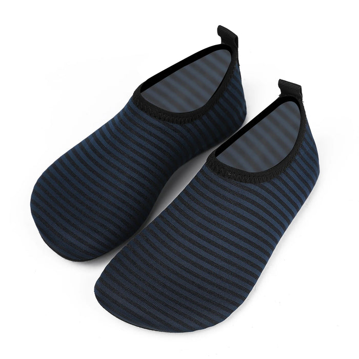 Summer Water Shoes Kids Aqua Socks Sneakers Boys Girls Swimming Shoes Beach Socks Childrens Casual Sneakers Striped Toddler - Bivakshop