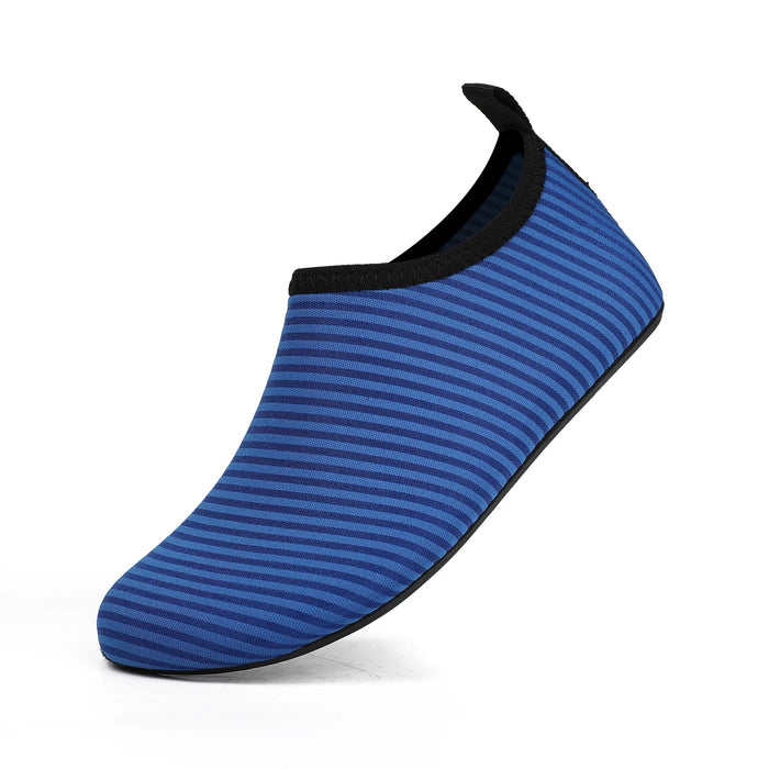 Summer Water Shoes Kids Aqua Socks Sneakers Boys Girls Swimming Shoes Beach Socks Childrens Casual Sneakers Striped Toddler - Bivakshop