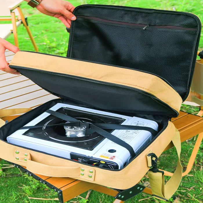 Sundick camping storage bag - dubbele organisatie & duurzaamheid - draagbaar & veelzijdig - Bivakshop