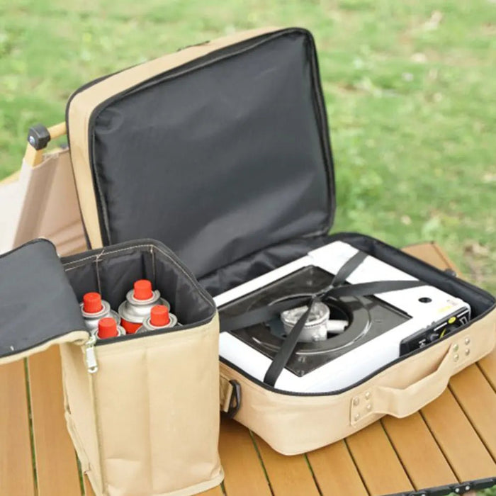 Sundick camping storage bag - dubbele organisatie & duurzaamheid - draagbaar & veelzijdig - Bivakshop