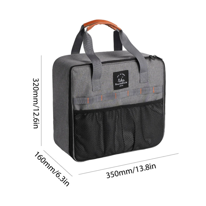 Sundick camping storage bag - dubbele organisatie & duurzaamheid - draagbaar & veelzijdig - Bivakshop