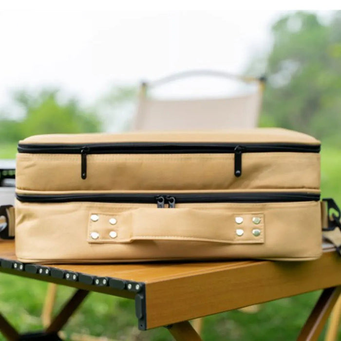 Sundick camping storage bag - dubbele organisatie & duurzaamheid - draagbaar & veelzijdig - Bivakshop