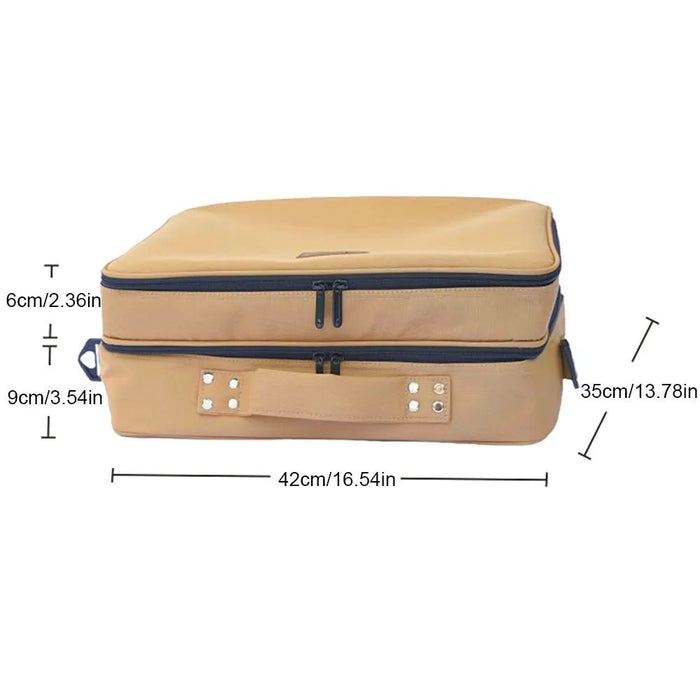 Sundick camping storage bag - dubbele organisatie & duurzaamheid - draagbaar & veelzijdig - Bivakshop