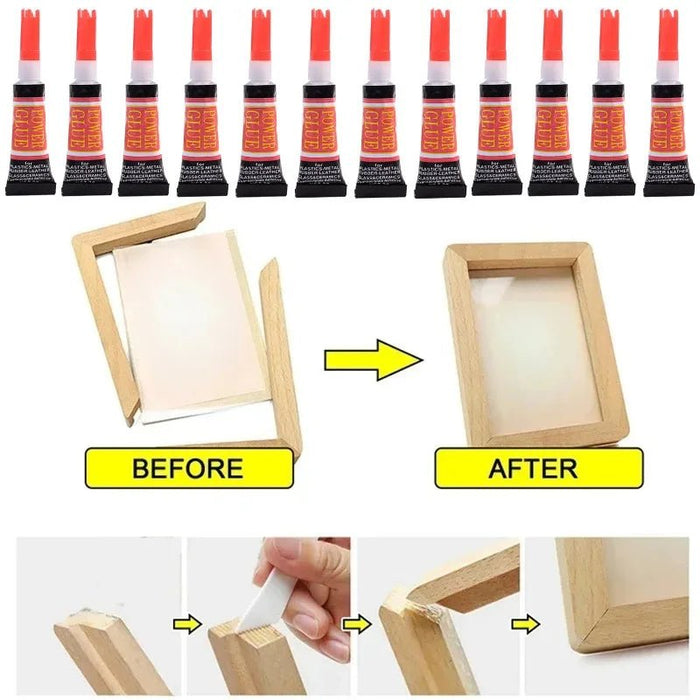 Superlijm 502 – Sterke Instant Lijm – Sneldrogende Cyanoacrylaat Lijm – 10/20/50 Stuks – 3g per Stuk - Bivakshop