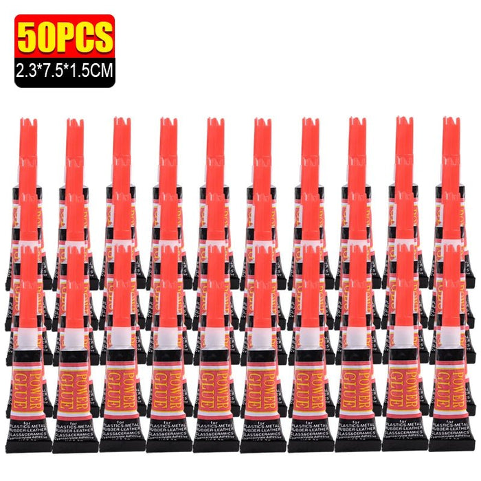 Superlijm 502 – Sterke Instant Lijm – Sneldrogende Cyanoacrylaat Lijm – 10/20/50 Stuks – 3g per Stuk - Bivakshop