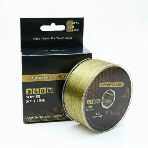 Supersterke Nylon Hoofdlijn (350m) – High - Abrasion Monofilament - Bivakshop
