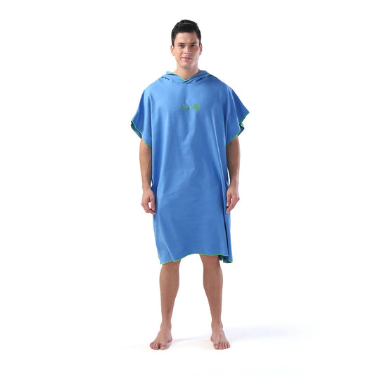 Surf poncho - Omkleedhanddoek met capuchon - Ultrazacht en sneldrogend - Microvezel - Bivakshop
