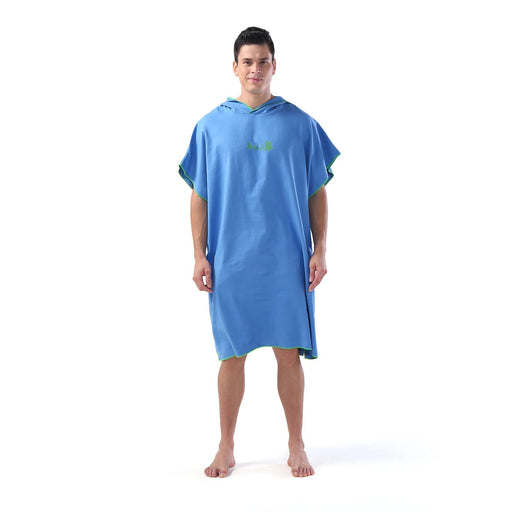 Surf poncho - Omkleedhanddoek met capuchon - Ultrazacht en sneldrogend - Microvezel - Bivakshop