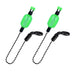 Swinger Beetindicator Set (2x) – Hanger Set met Verstelbare Lijnclip - Bivakshop