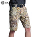 Tactisch camouflage pak – Ademend combatshirt en cargoshorts voor outdoor en hiking - Bivakshop
