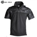 Tactisch camouflage pak – Ademend combatshirt en cargoshorts voor outdoor en hiking - Bivakshop