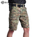 Tactisch camouflage pak – Ademend combatshirt en cargoshorts voor outdoor en hiking - Bivakshop