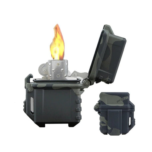 Tactische BP - 72 aanstekeropslag - Draagbare universele box voor zippo & outdoor - Bivakshop