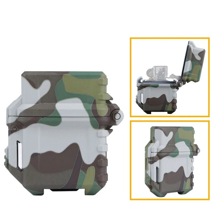 Tactische BP - 72 aanstekeropslag - Draagbare universele box voor zippo & outdoor - Bivakshop