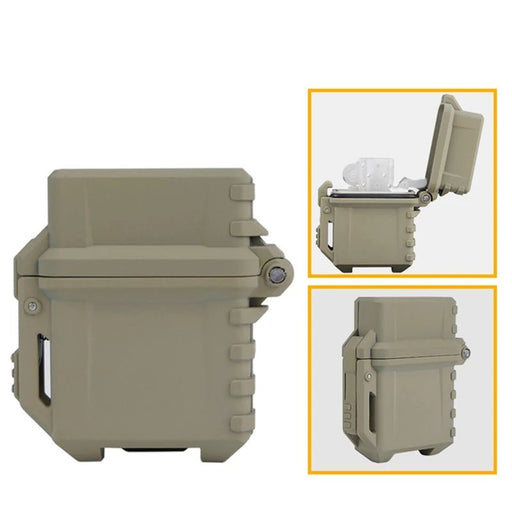 Tactische BP - 72 aanstekeropslag - Draagbare universele box voor zippo & outdoor - Bivakshop