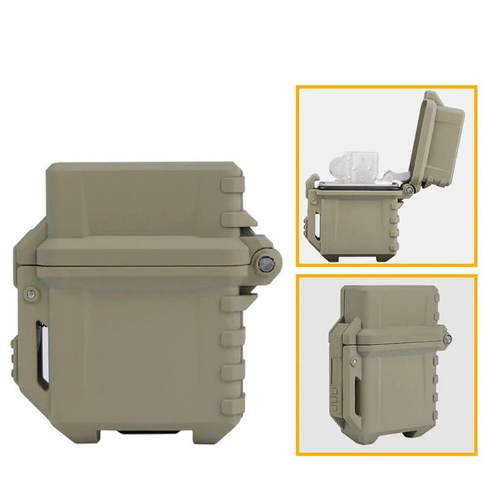Tactische BP - 72 aanstekeropslag - Draagbare universele box voor zippo & outdoor - Bivakshop