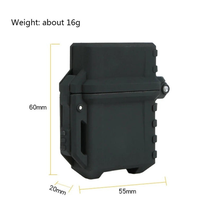 Tactische BP - 72 aanstekeropslag - Draagbare universele box voor zippo & outdoor - Bivakshop
