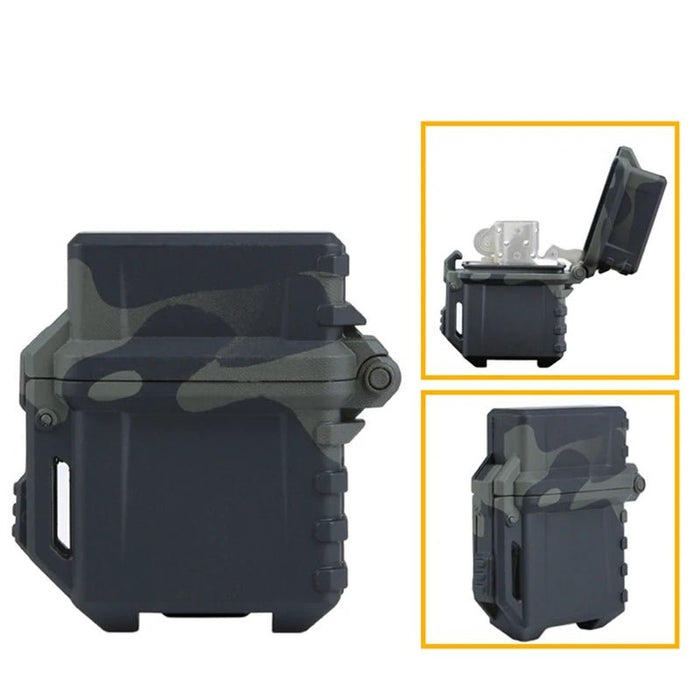 Tactische BP - 72 aanstekeropslag - Draagbare universele box voor zippo & outdoor - Bivakshop