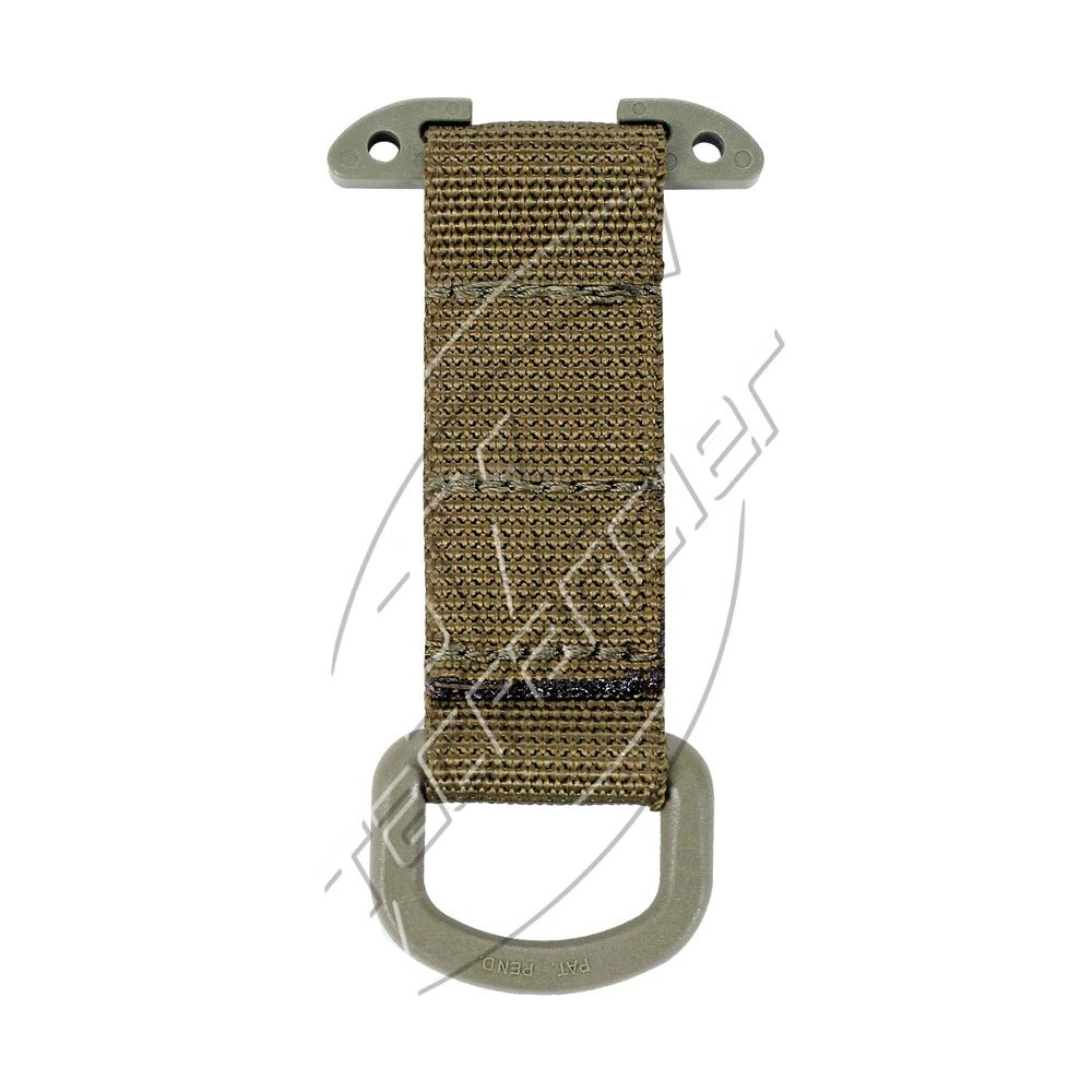 Tactische clash haak hangende karabijnhaak - ICB molle webbing clip olecranon metaal - Bivakshop