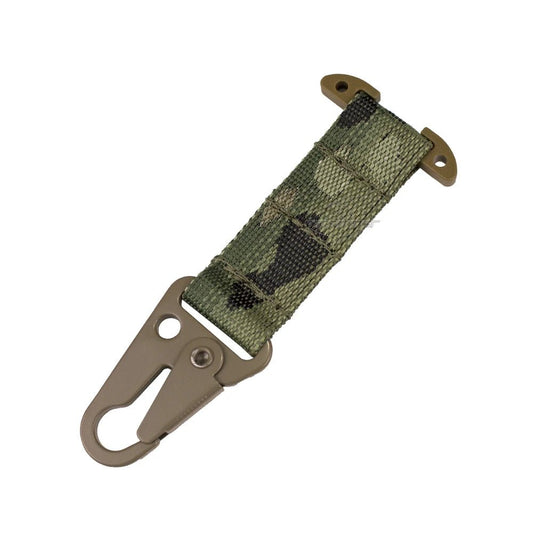 Tactische clash haak hangende karabijnhaak - ICB molle webbing clip olecranon metaal - Bivakshop